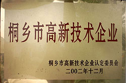 桐乡市高新技术企业
